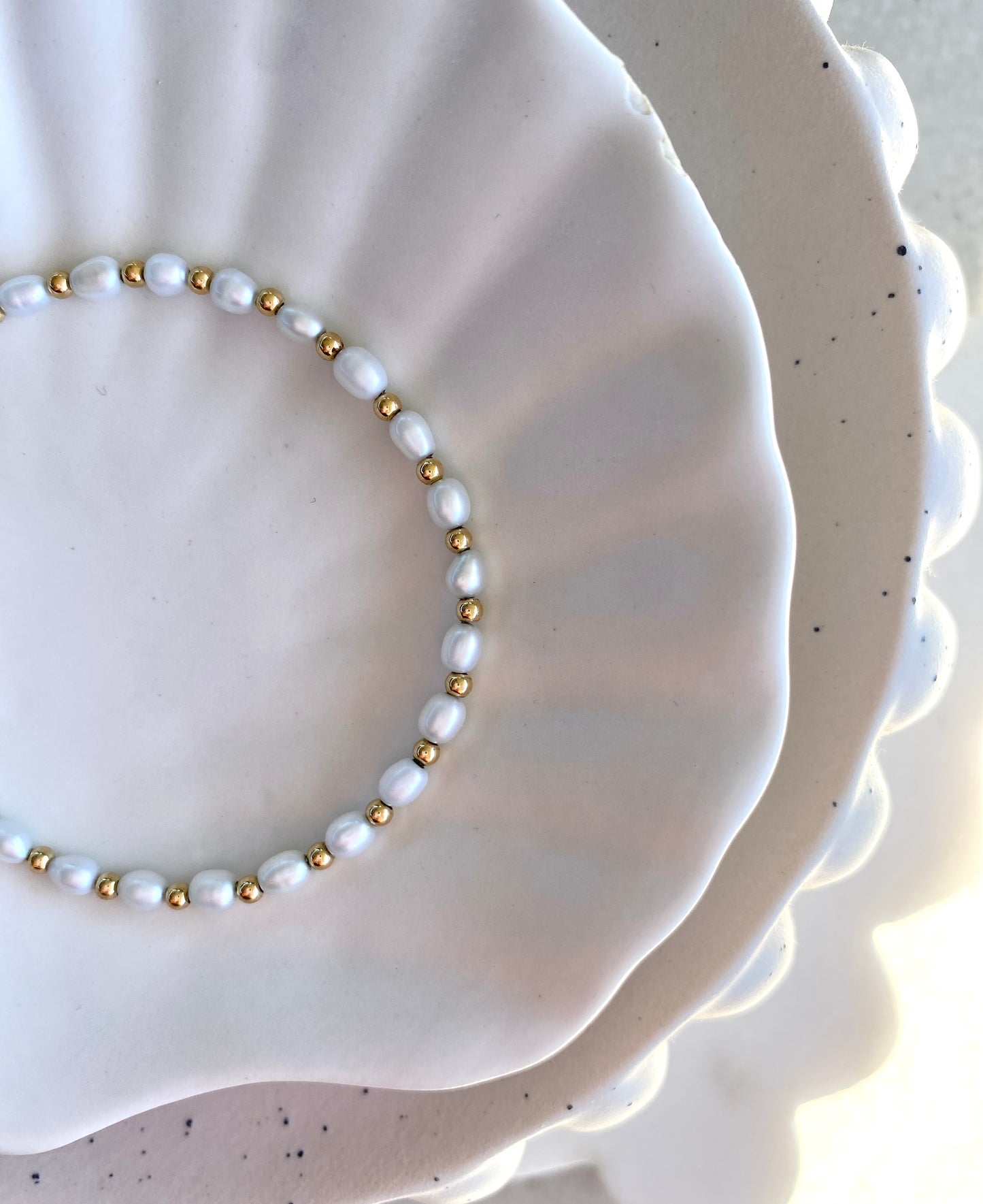 Golden Pearl Bracelet