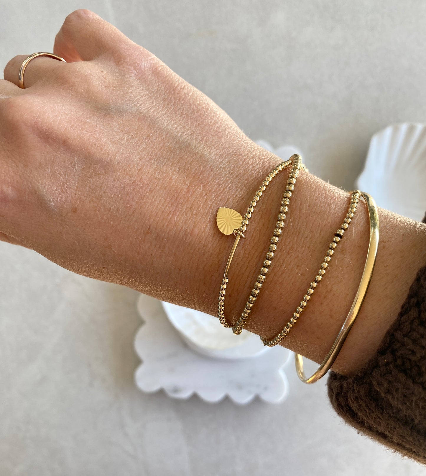 Sun Kissed Heart Bracelet